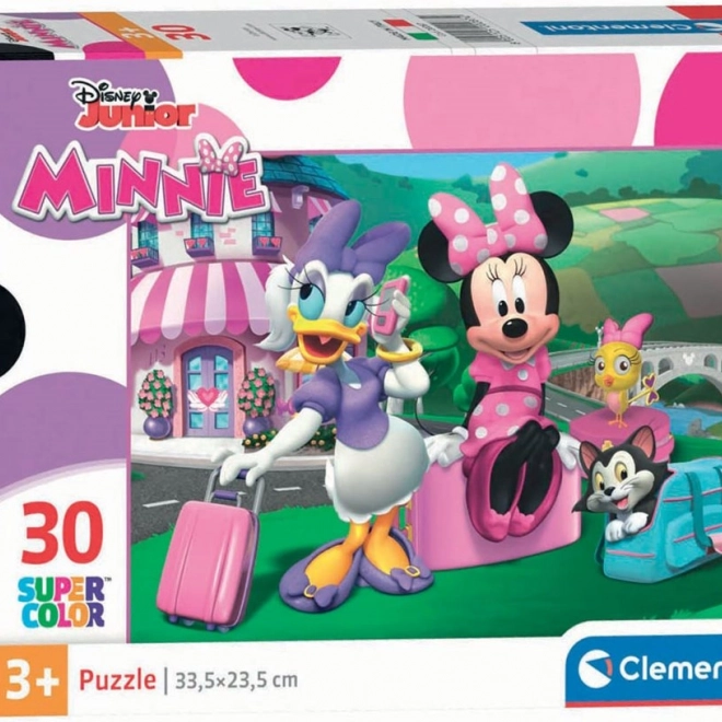 Puzzle Minnie și Daisy în vacanță 30 piese
