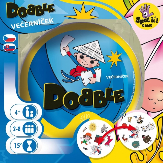 Joc de observație Večerníček Dobble de la BLACKFIRE