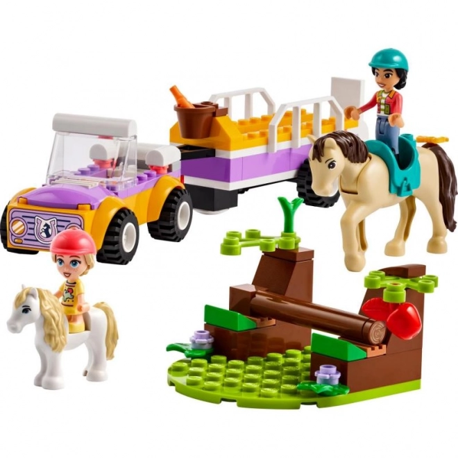 Remorca pentru cal și ponei LEGO Friends