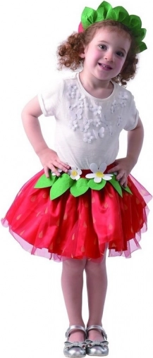 Costum de carnaval Căpșună pentru copii