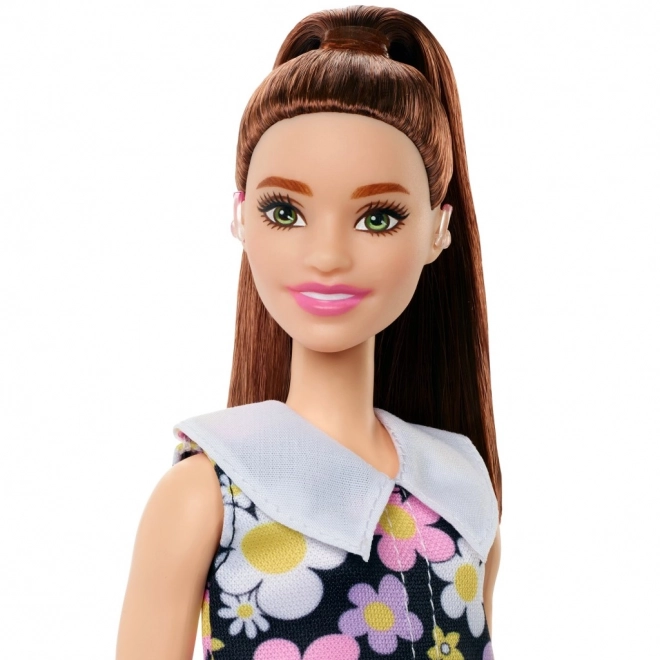 barbie fashionista cu rochie margarete