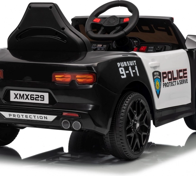 Mașină de poliție neagră 911 Agenție