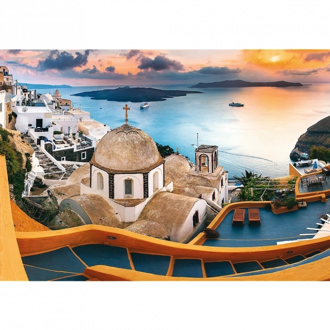 Puzzle Santorini, Grecia 1000 piese