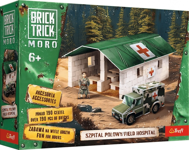 Set de construcție Brick Trick Moro: spital de campanie