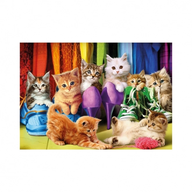 Puzzle Pisici Colorate 300 XL