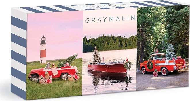 Puzzle Gray Malin 3 în 1 Vacanță 3x120 piese