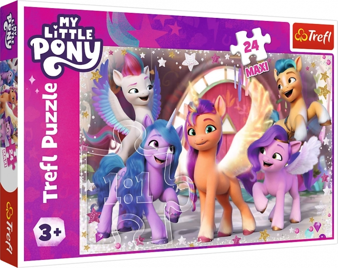 Puzzle My Little Pony: Zi fericită maxi 24 piese