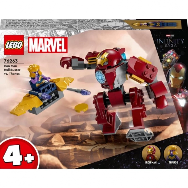 Iron Man Hulkbuster versus Thanos set LEGO Marvel