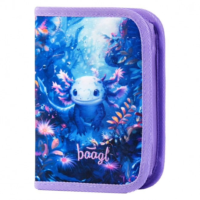 Penar şcolar cu un compartiment Axolotl