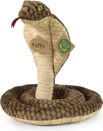 Cobra de pluș 127 cm eco-friendly de la Rappa
