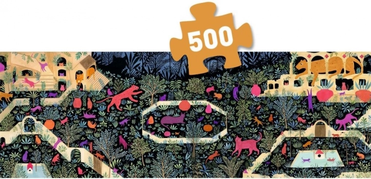 Puzzle Djeco Regatul pisicilor – 500 piese
