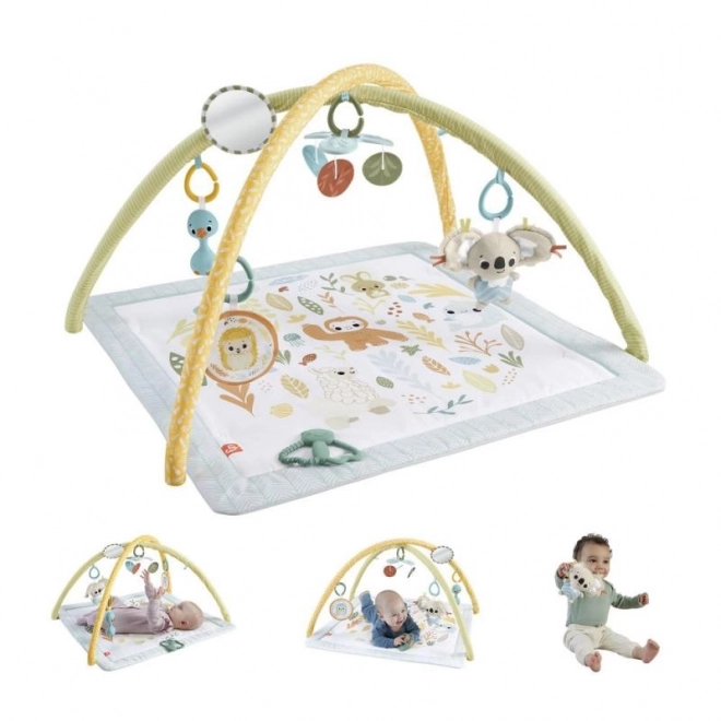 Plapumă de joacă cu jucării senzoriale Fisher-Price