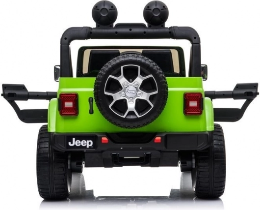 Mașină pe baterie Jeep Rubicon 4x4 verde