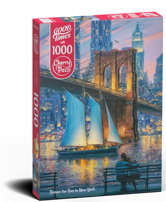 Puzzle Visul Pescarului la New York 1000 Piese