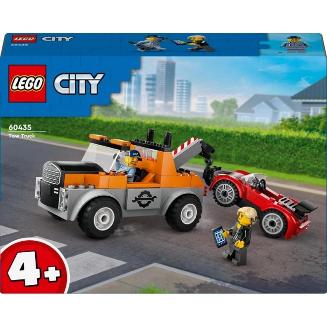 Camion de remorcare și reparație mașină sport LEGO City