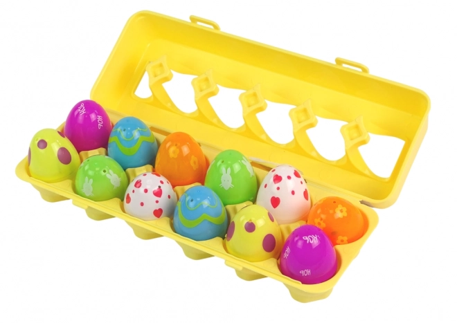 Set ouă de Paște squishy 12 bucăți