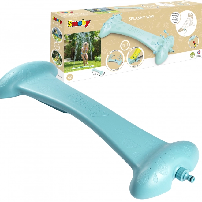 Jucărie de apă Smoby Splashy Way 2 în 1 pentru grădină
