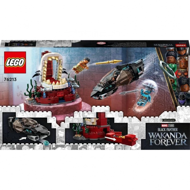 Sala tronului regelui Namor Marvel LEGO