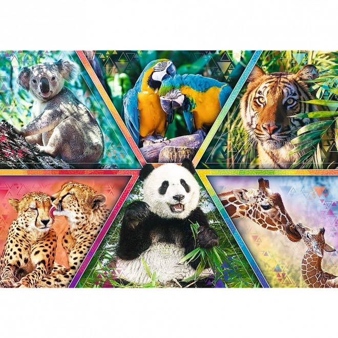 Puzzle Trefl Animal Planet Regatul animalelor 1000 de piese