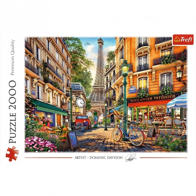 Puzzle Trefl după-amiază în Paris 2000 piese