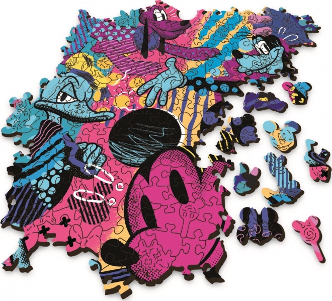 Puzzle din lemn Mickey Mouse TREFL 505 piese