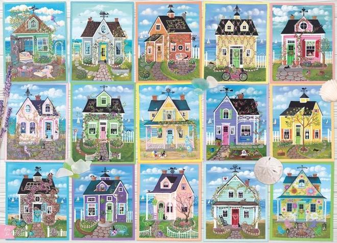 Puzzle Casă la mare 1000 de piese