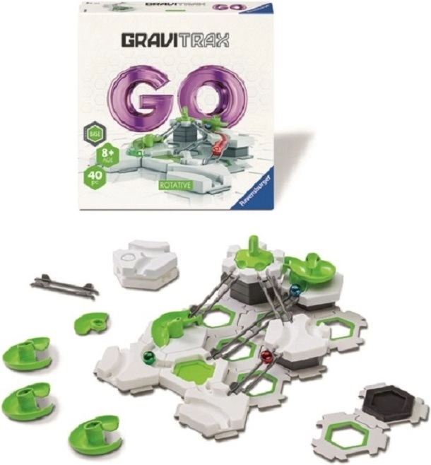 Pistă cu bile GraviTrax GO Rotative