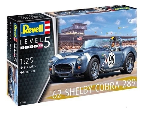 Model mașină AC Cobra 289 la scară 1/25