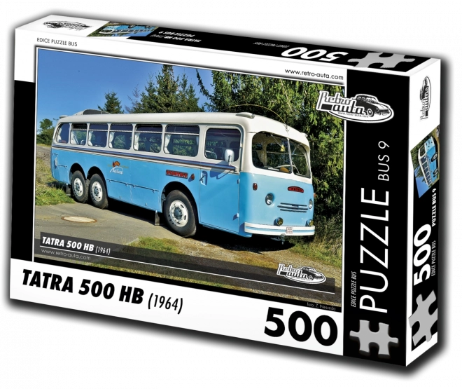 Puzzle Autobuz Retro Tatra 500 HB