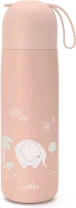 Termos cu mâner din silicon 400 ml, English Rose