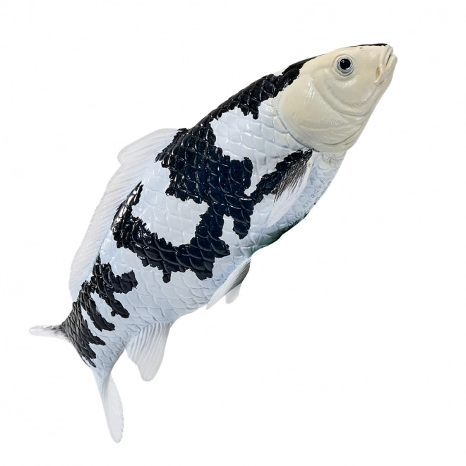 Figurină Mojo crap Koi Shiro Utsuri
