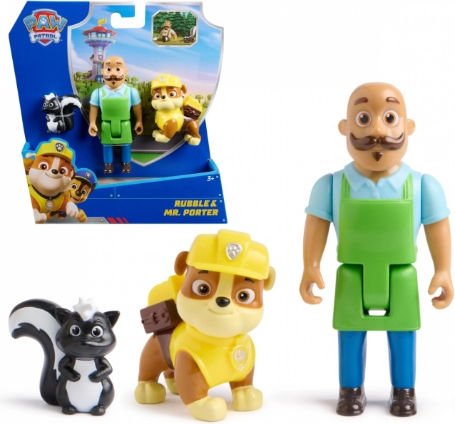 Set figurine Patrula Cățelușilor Rubble