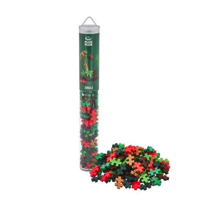 Plus-Plus Jungle Mix construcție 100 bucăți
