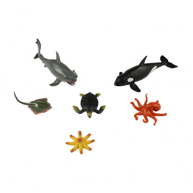 Set de animale marine în cutie