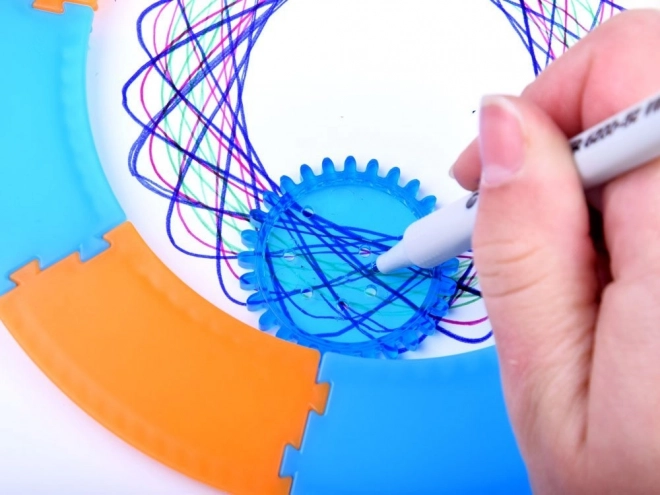 Set de spirograf pentru creații creative