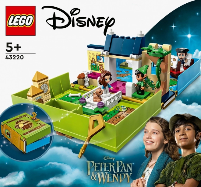 cartea de aventuri Peter Pan și Wendy - LEGO Disney