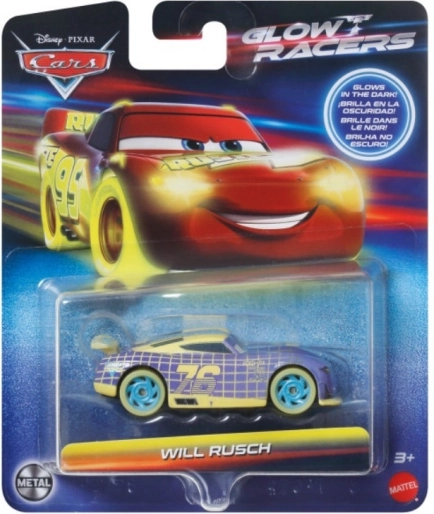 Cars Glow Racers – model metalic luminos 1:55