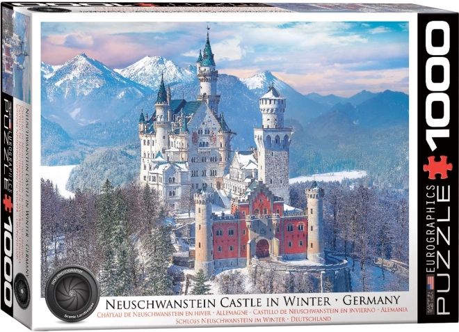 Puzzle Eurographics Castelul Neuschwanstein 1000 piese