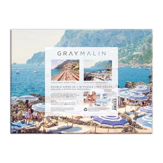 Puzzle dublu față Italia Gray Malin 500 piese