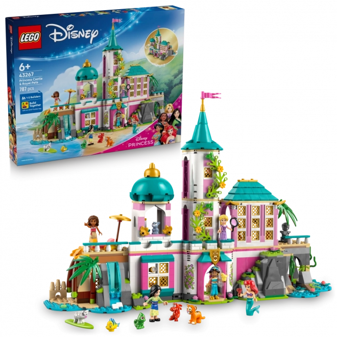 Castelul Prințeselor și Animale de Companie LEGO Disney