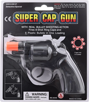 Pistolă cu capse pentru 8 focuri