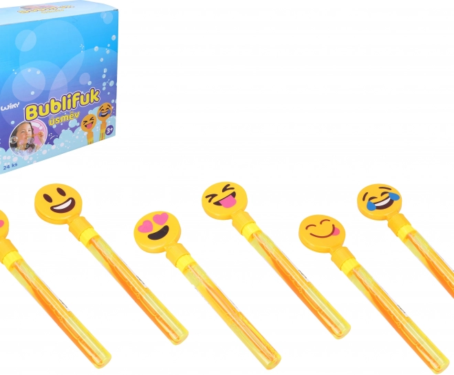 Bublifuc cu motiv de smiley 70 ml