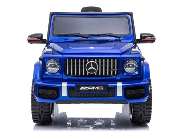 Mașinuță electrică Mercedes G63 AMG albastru lăcuit