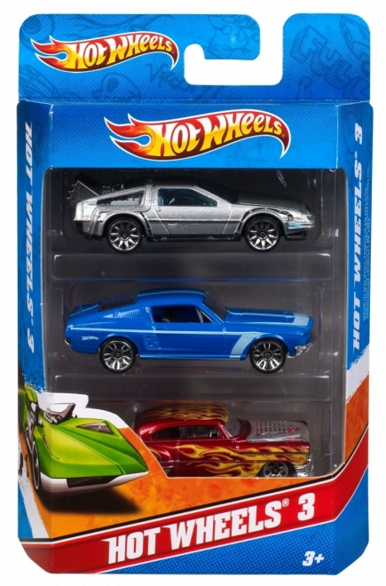 Set 3 mașinuțe Angličák Hot Wheels