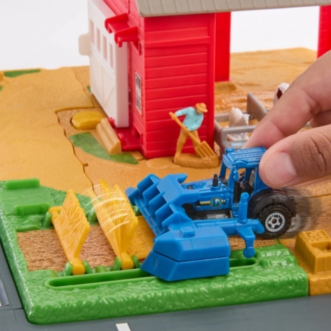 Set Matchbox fermă animale tractor sunet