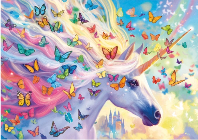 Educa puzzle Unicorul cu curcubeu 500 piese