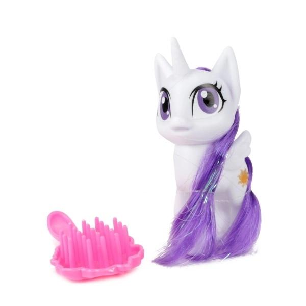 Mini Unicorn de Coafat cu Pieptene din Plastic