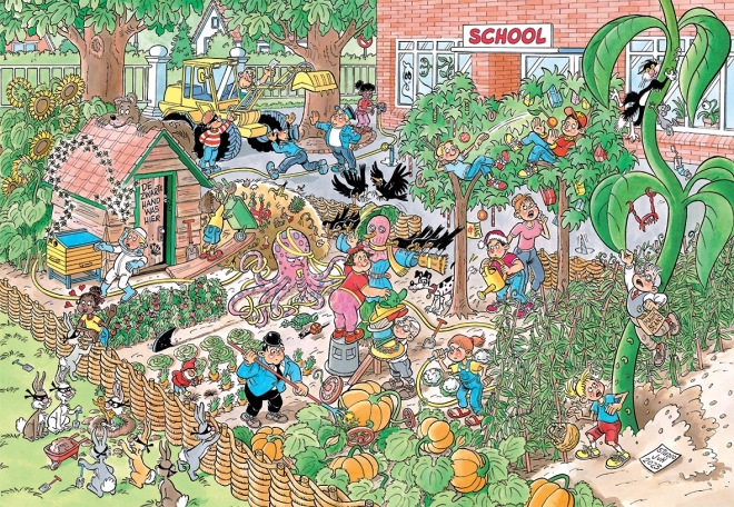 Puzzle Jumbo Jan van Haasteren Junior Grădina școlii 360 piese
