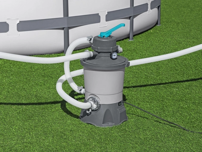 Pompă de filtrare cu nisip Bestway 3596 l/h pentru piscine