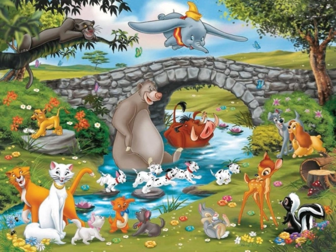 Puzzle Prieteni Animale XXL 100 piese